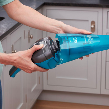 Aspirateur à main sans fil Dustbuster® - 7,2 V 1,5 Ah - eau et poussière WDC215WA-QW Black+Decker