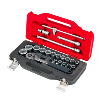 Steckschlüssel-Satz 1/2" Twinbox 22-tlg. SL.151-EP22PB Facom