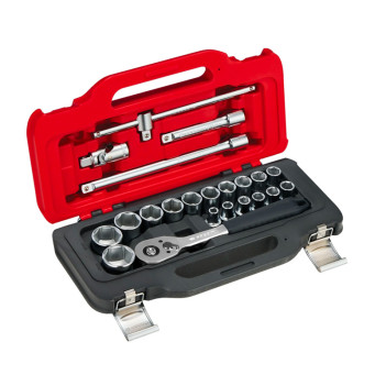 Steckschlüssel-Satz 1/2" Twinbox 22-tlg. Facom