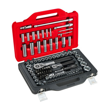 Knarren-Steckschlüssel-Satz 1/4" & 1/2" Twin Box 100-tlg. RSL.151-EP100PB Facom