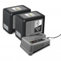 Set Akkus 36V 6,0Ah + Schnellladegerät Power+ 36/60 Kärcher