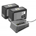 Set Akkus 36V 7,5Ah + Schnellladegerät Power+ 36/75 Kärcher