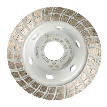 Meule assiettes diamantées Standard for Concrete Turbo Bosch