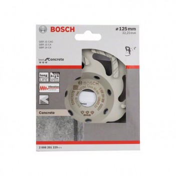 Diamanttopfscheibe 125mm Best for Concrete Bosch