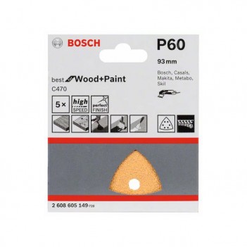 Papier de ponçage Delta C470 Best for Wood and Paint Bosch