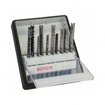 Kits de 10 lames de scie sauteuse Wood and Metal, Robust Line Bosch