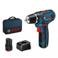 Perceuse-visseuse GSR 12V-15 + 2 accus Bosch
