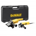 Set de 2 Meuleuses angulaires 230 et 125mm DWE494TWIN DeWalt
