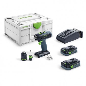 Akku-Bohrschrauber T 18+3 HPC 4,0 I-Plus Festool