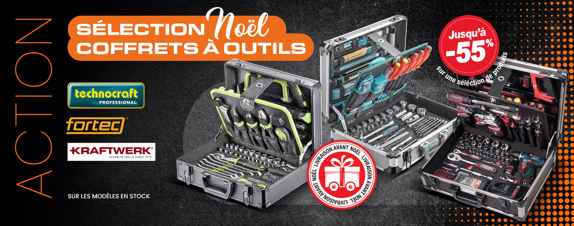 Coffrets d'outils stock noel Coffrets d'outils stock noel