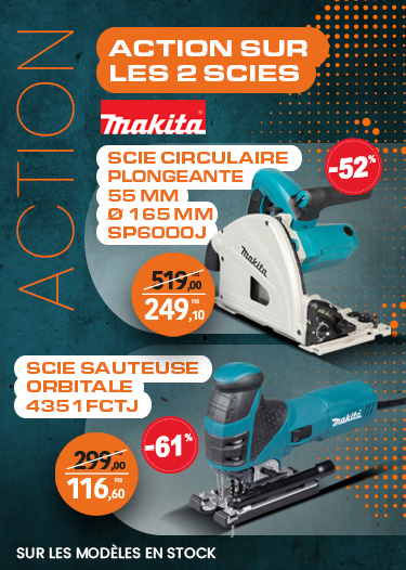 Action scie Makita Action scie Makita
