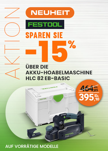 Akku-Hobel HLC 82 EB-Basic Festool Akku-Hobel HLC 82 EB-Basic Festool