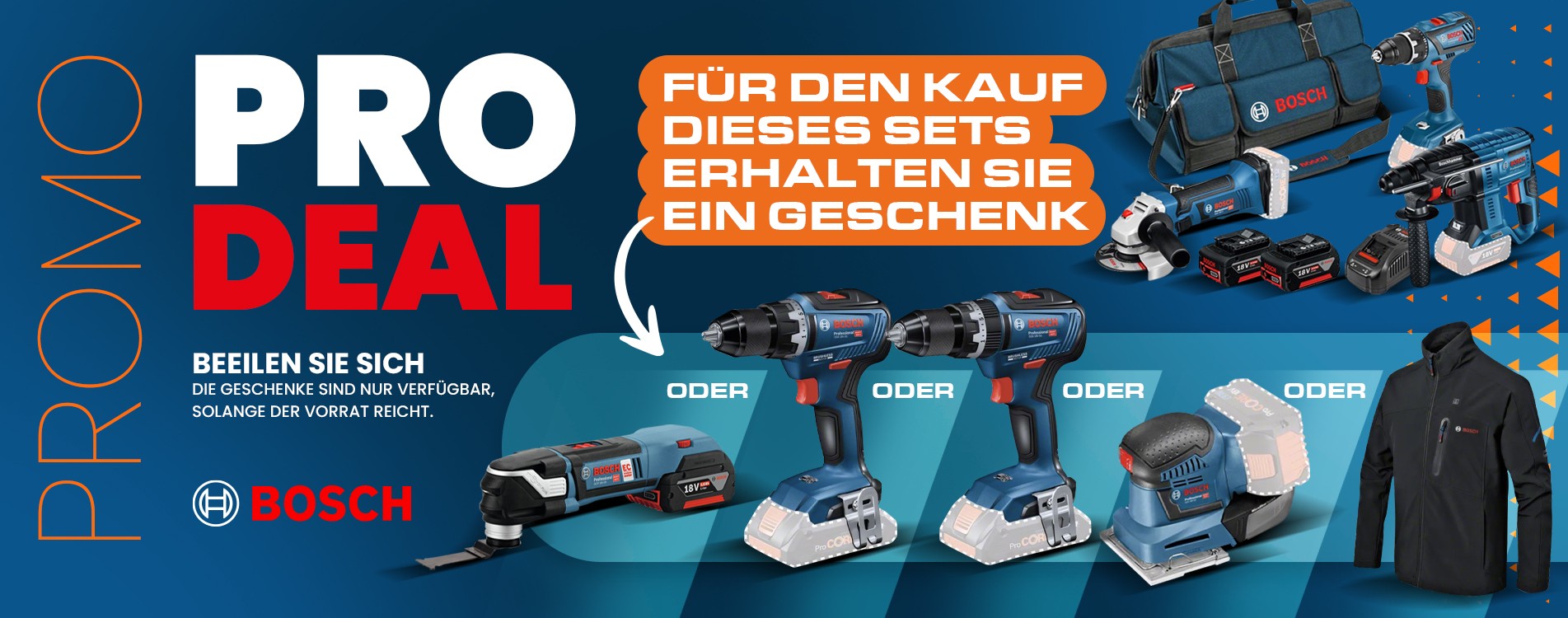 ProDEAL mit Bosch-Set